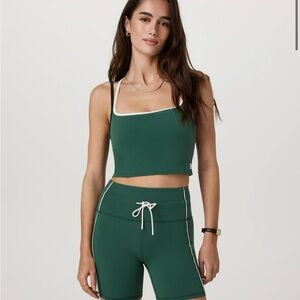 Daily Layered Tank & Daily Piped Short Set  | Vuori